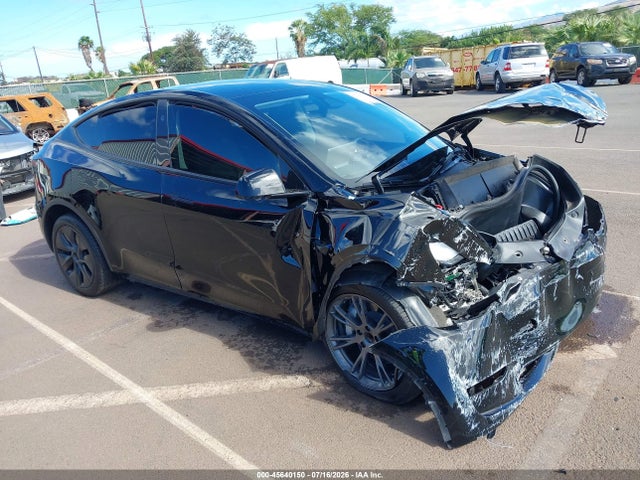 2024 Tesla Model Y Long Range Single Motor Rear-wheel Drive/rwd მანქანა იყიდება აუქციონზე, vin: 7SAYGDED4RA303184, აუქციონის ნომერი: 45640150