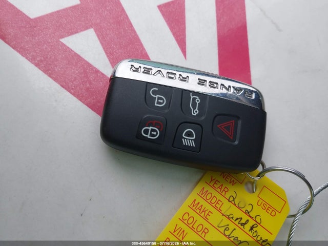 Продаж на аукціоні авто 2020 Land Rover Range Rover Velar P250 R-dynamic S, vin: SALYK2EX1LA284941, номер лоту: 45640158