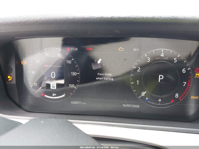 Продаж на аукціоні авто 2020 Land Rover Range Rover Velar P250 R-dynamic S, vin: SALYK2EX1LA284941, номер лоту: 45640158