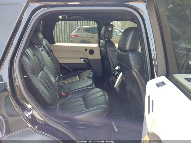 Продажа на аукционе авто 2016 Land Rover Range Rover Sport 3.0l V6 Supercharged Hse, vin: SALWR2PF4GA664126, номер лота: 45640182