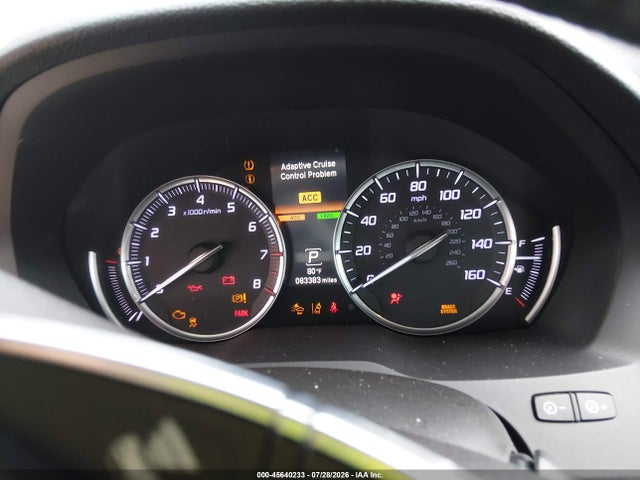 2019 Acura Mdx Tech Pkg მანქანა იყიდება აუქციონზე, vin: 5J8YD4H56KL023901, აუქციონის ნომერი: 45640233