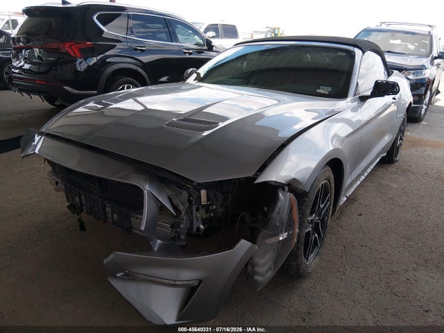 2022 Ford Mustang Ecoboost Premium მანქანა იყიდება აუქციონზე, vin: 1FATP8UH5N5120027, აუქციონის ნომერი: 45640331