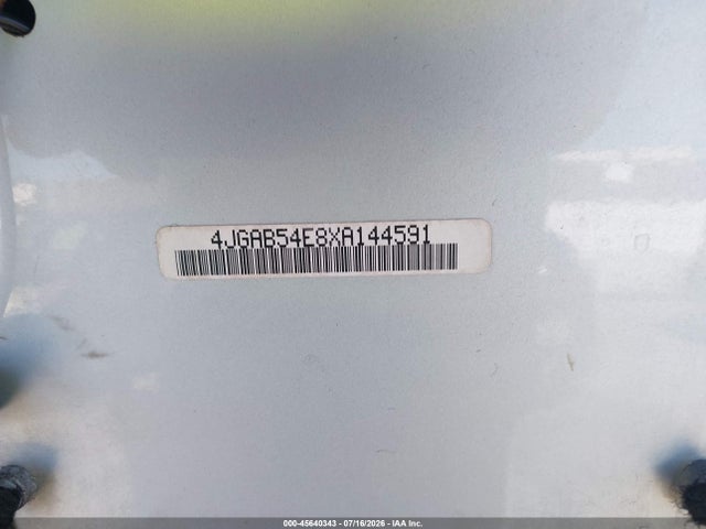 Продажа на аукционе авто 1999 Mercedes-benz Ml 320, vin: 4JGAB54E8XA144591, номер лота: 45640343