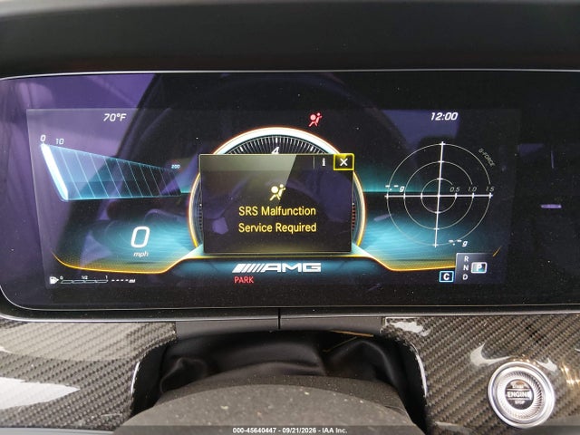 2021 Mercedes-benz Amg E 63 S 4matic+ მანქანა იყიდება აუქციონზე, vin: W1KZF8KB2MA855937, აუქციონის ნომერი: 45640447