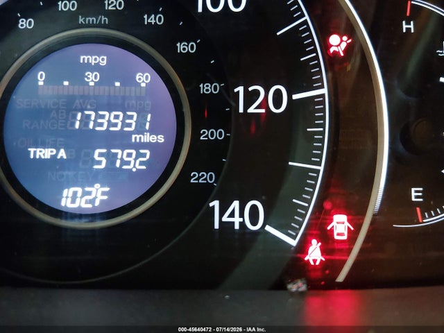 2HKRM4H75EH667581 Honda Cr-v Ex-l