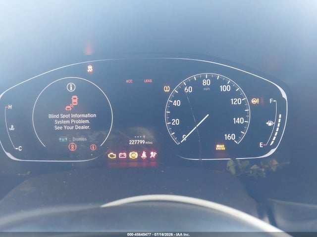 Aukcja sprzedaży 2018 Honda Accord Ex-l, vin: 1HGCV1F62JA080981, numer aukcji: 45640477