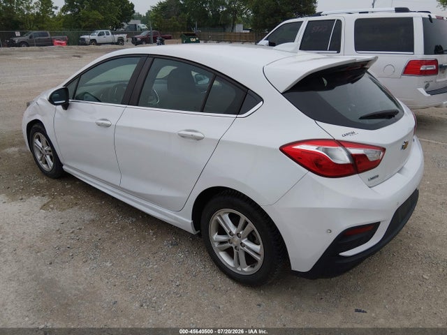 2017 Chevrolet Cruze Lt Auto მანქანა იყიდება აუქციონზე, vin: 3G1BE6SM6HS586407, აუქციონის ნომერი: 45640500