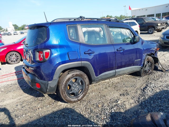 Продаж на аукціоні авто 2018 Jeep Renegade Sport Fwd, vin: ZACCJAAB6JPG96777, номер лоту: 45640536