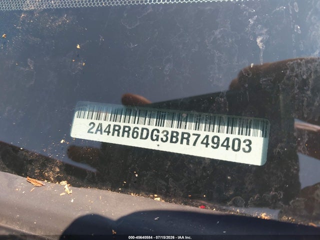 Aukcja sprzedaży 2011 Chrysler Town & Country Limited, vin: 2A4RR6DG3BR749403, numer aukcji: 45640584