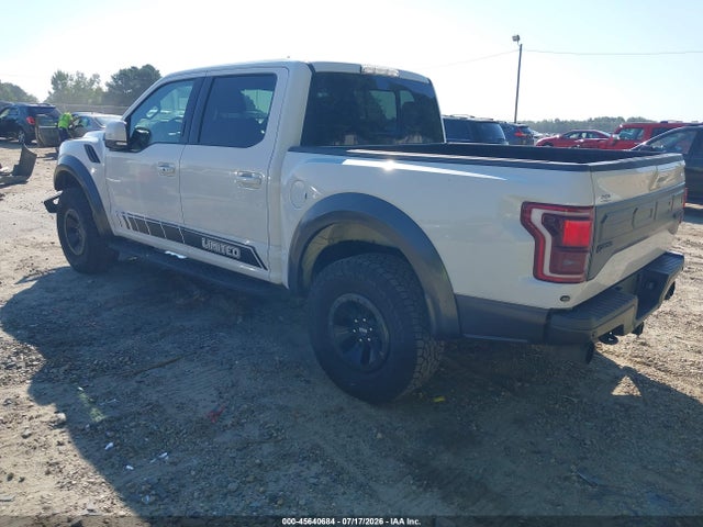 Продаж на аукціоні авто 2018 Ford F-150 Raptor, vin: 1FTFW1RG0JFA86732, номер лоту: 45640684