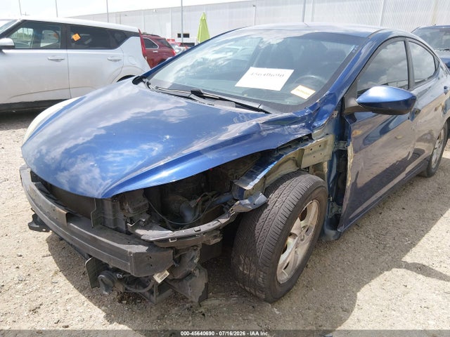 Aukcja sprzedaży 2015 Hyundai Elantra Se, vin: 5NPDH4AE4FH578531, numer aukcji: 45640690