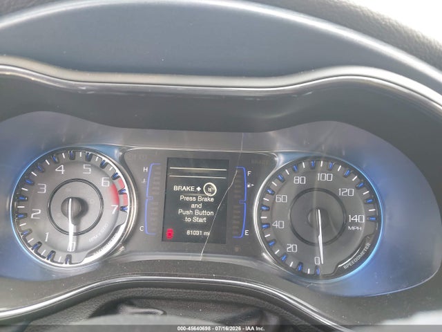 Продаж на аукціоні авто 2016 Chrysler 200 S, vin: 1C3CCCBB9GN146662, номер лоту: 45640698