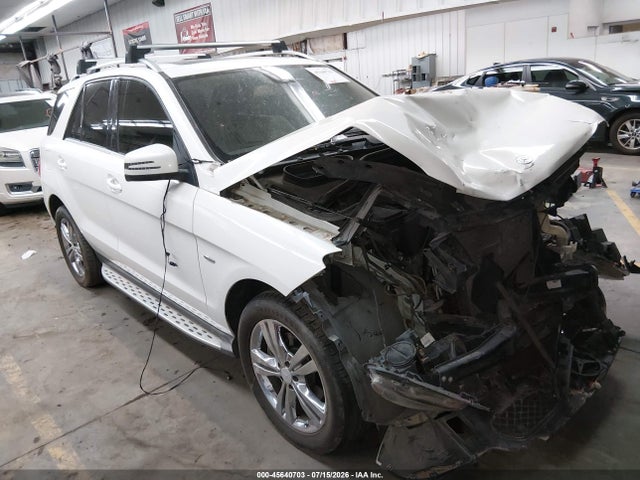Продаж на аукціоні авто 2012 Mercedes-benz Ml 350 4matic, vin: 4JGDA5HB1CA046156, номер лоту: 45640703