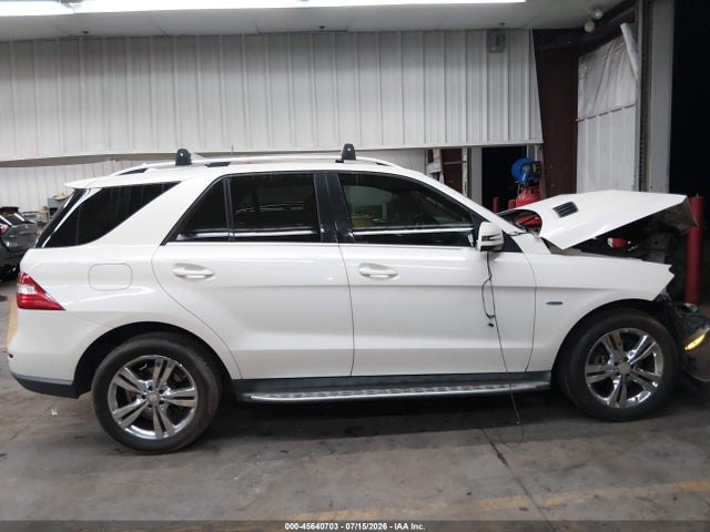 Продаж на аукціоні авто 2012 Mercedes-benz Ml 350 4matic, vin: 4JGDA5HB1CA046156, номер лоту: 45640703