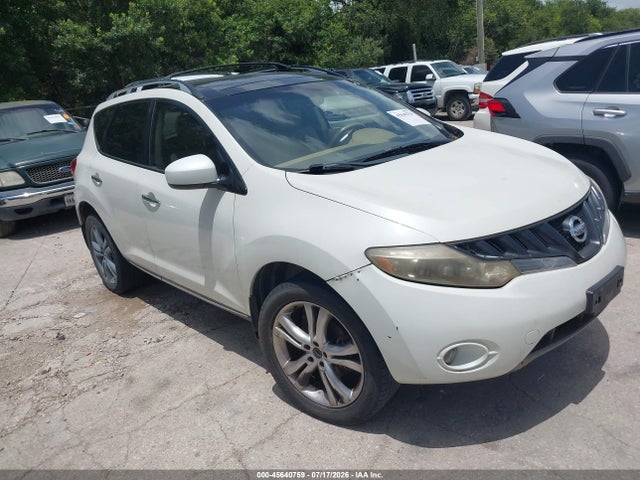 Продажа на аукционе авто 2009 Nissan Murano Le, vin: JN8AZ18WX9W128513, номер лота: 45640759