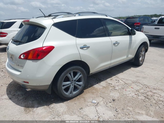 Продажа на аукционе авто 2009 Nissan Murano Le, vin: JN8AZ18WX9W128513, номер лота: 45640759