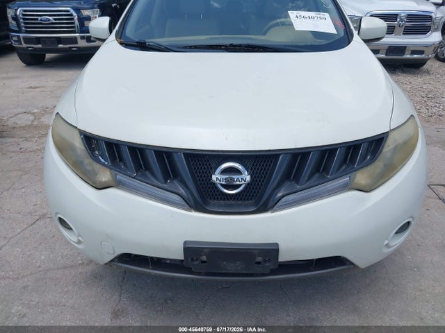 Продажа на аукционе авто 2009 Nissan Murano Le, vin: JN8AZ18WX9W128513, номер лота: 45640759