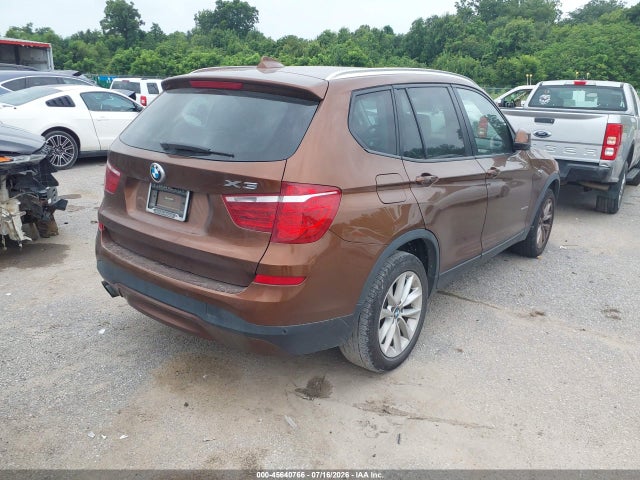 45640766 :رقم المزاد ، 5UXWZ7C5XH0U46795 vin ، 2017 Bmw X3 Sdrive28i مزاد بيع