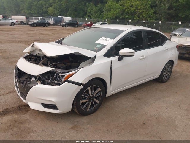 2021 Nissan Versa Sv Xtronic Cvt მანქანა იყიდება აუქციონზე, vin: 3N1CN8EV1ML879327, აუქციონის ნომერი: 45640831