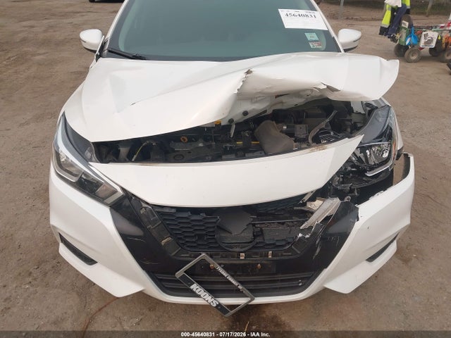 2021 Nissan Versa Sv Xtronic Cvt მანქანა იყიდება აუქციონზე, vin: 3N1CN8EV1ML879327, აუქციონის ნომერი: 45640831