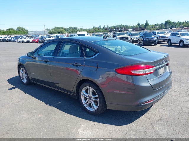 Ford Fusion Hybrid S 2018 3FA6P0UU1JR141881 Image 3