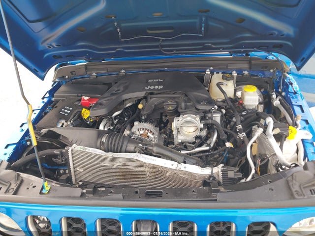 2021 Jeep Wrangler Unlimited Sahara 4x4 მანქანა იყიდება აუქციონზე, vin: 1C4HJXEG9MW845057, აუქციონის ნომერი: 45640853
