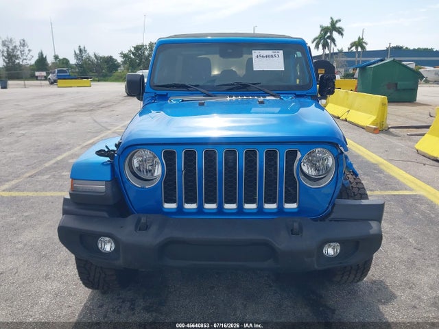 2021 Jeep Wrangler Unlimited Sahara 4x4 მანქანა იყიდება აუქციონზე, vin: 1C4HJXEG9MW845057, აუქციონის ნომერი: 45640853