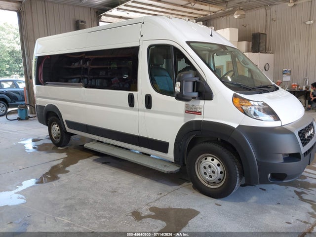 2021 Ram Promaster 2500 Window Van High Roof 159 Wb მანქანა იყიდება აუქციონზე, vin: 3C6LRVPG8ME548321, აუქციონის ნომერი: 45640900