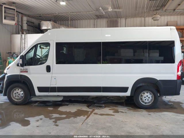 2021 Ram Promaster 2500 Window Van High Roof 159 Wb მანქანა იყიდება აუქციონზე, vin: 3C6LRVPG8ME548321, აუქციონის ნომერი: 45640900