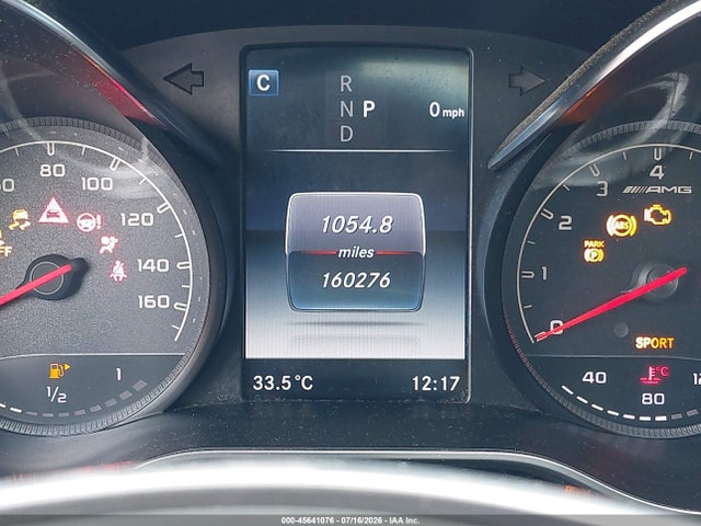 Продажа на аукционе авто 2017 Mercedes-benz Amg C 43 4matic, vin: 55SWF6EB0HU210311, номер лота: 45641076