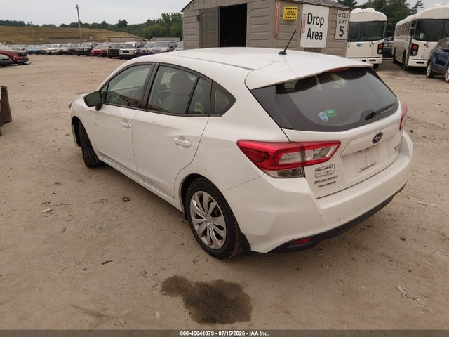 2017 Subaru Impreza 2.0i მანქანა იყიდება აუქციონზე, vin: 4S3GTAA61H3706161, აუქციონის ნომერი: 45641079