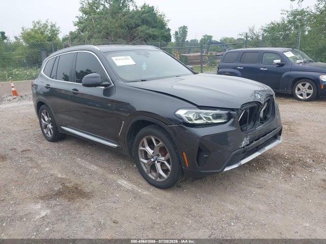 45641086 :رقم المزاد ، 5UX53DP05N9L80268 vin ، 2022 Bmw X3 Xdrive30i مزاد بيع