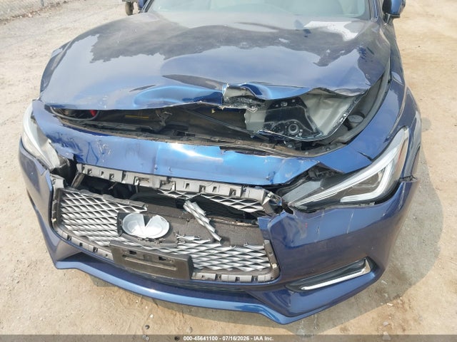 2018 Infiniti Q60 3.0t Luxe მანქანა იყიდება აუქციონზე, vin: JN1EV7EL0JM391554, აუქციონის ნომერი: 45641100
