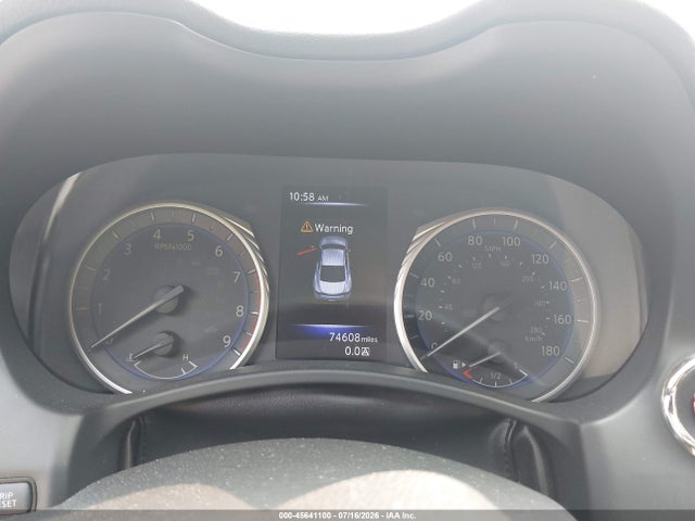2018 Infiniti Q60 3.0t Luxe მანქანა იყიდება აუქციონზე, vin: JN1EV7EL0JM391554, აუქციონის ნომერი: 45641100