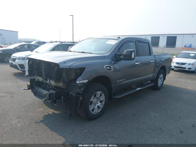 45641103 :رقم المزاد ، 1N6AA1E50HN551620 vin ، 2017 Nissan Titan Sv مزاد بيع