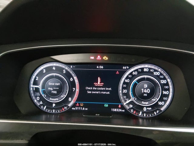 45641151 :رقم المزاد ، 3VV2B7AX0KM017082 vin ، 2019 Volkswagen Tiguan 2.0t Se/2.0t Sel/2.0t Sel R-line/2.0t Sel R-line Black مزاد بيع