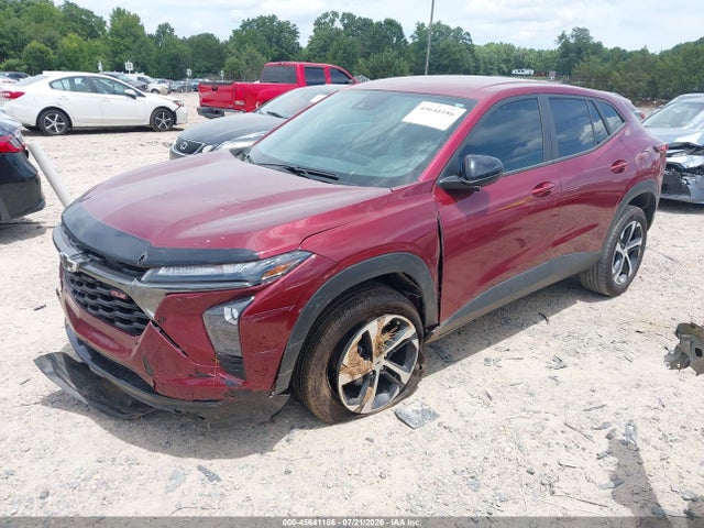 45641186 :رقم المزاد ، KL77LGE27RC205090 vin ، 2024 Chevrolet Trax Fwd 1rs مزاد بيع