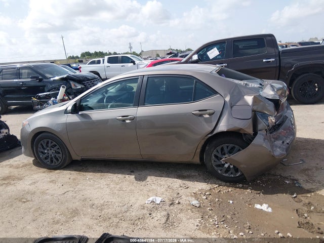 Aukcja sprzedaży 2017 Toyota Corolla Le, vin: 5YFBURHE7HP703078, numer aukcji: 45641194