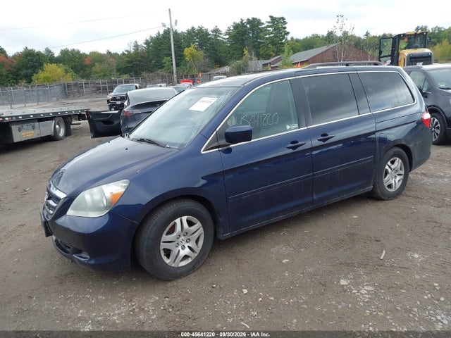45641220 :رقم المزاد ، 5FNRL38747B079332 vin ، 2007 Honda Odyssey Ex-l مزاد بيع