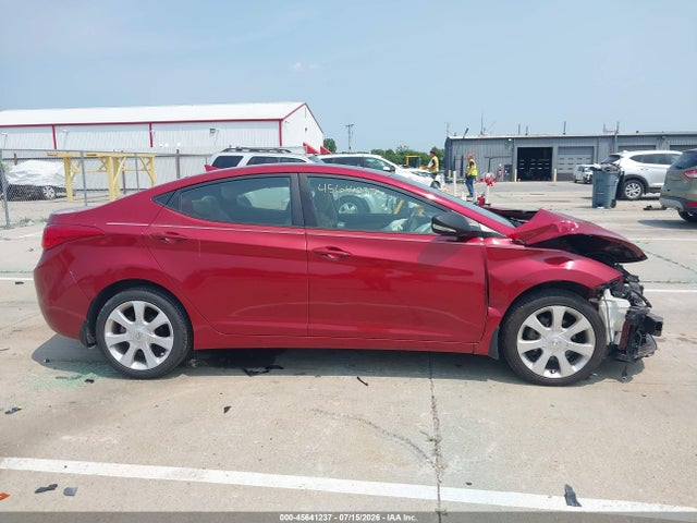 2012 Hyundai Elantra Limited (ulsan Plant) მანქანა იყიდება აუქციონზე, vin: KMHDH4AE3CU487148, აუქციონის ნომერი: 45641237