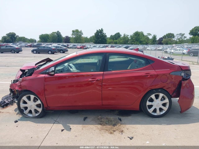 2012 Hyundai Elantra Limited (ulsan Plant) მანქანა იყიდება აუქციონზე, vin: KMHDH4AE3CU487148, აუქციონის ნომერი: 45641237