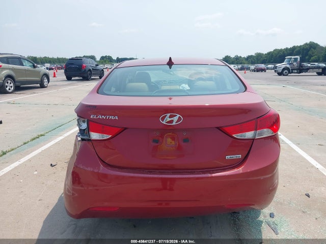 2012 Hyundai Elantra Limited (ulsan Plant) მანქანა იყიდება აუქციონზე, vin: KMHDH4AE3CU487148, აუქციონის ნომერი: 45641237