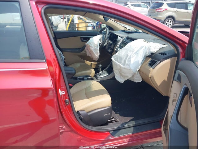2012 Hyundai Elantra Limited (ulsan Plant) მანქანა იყიდება აუქციონზე, vin: KMHDH4AE3CU487148, აუქციონის ნომერი: 45641237