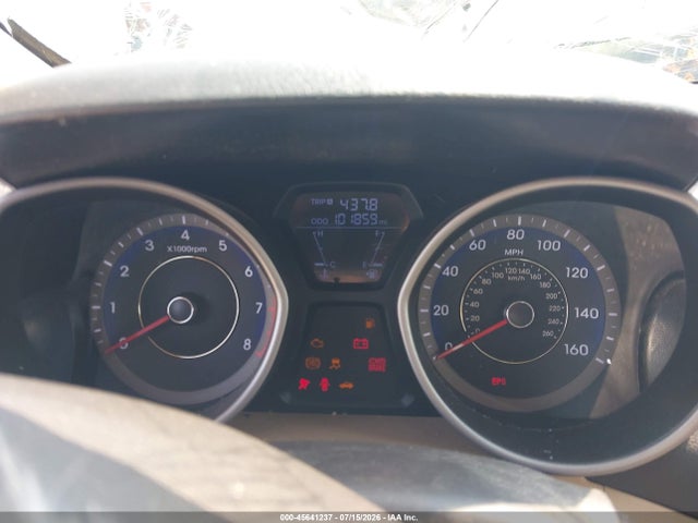 2012 Hyundai Elantra Limited (ulsan Plant) მანქანა იყიდება აუქციონზე, vin: KMHDH4AE3CU487148, აუქციონის ნომერი: 45641237