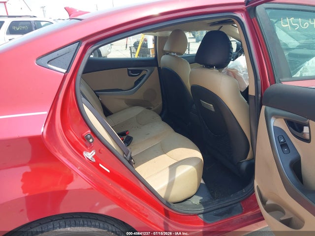 2012 Hyundai Elantra Limited (ulsan Plant) მანქანა იყიდება აუქციონზე, vin: KMHDH4AE3CU487148, აუქციონის ნომერი: 45641237