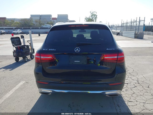 2018 Mercedes-benz Glc 350e 4matic მანქანა იყიდება აუქციონზე, vin: WDC0G5EB0JF473165, აუქციონის ნომერი: 45641272