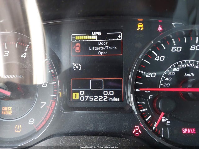 Aukcja sprzedaży 2020 Subaru Wrx Premium, vin: JF1VA1B69L9829889, numer aukcji: 45641276