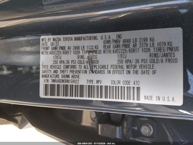 7MMVABDM0RN159922 Mazda Cx-50 2.5 S Premium
