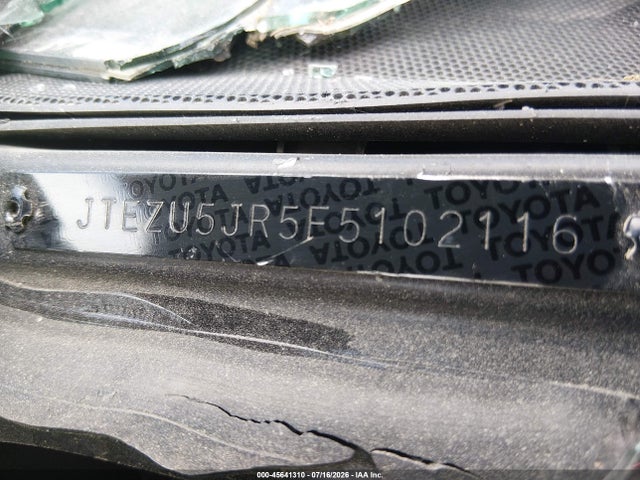 Toyota 4runner Sr5 Premium 2015 JTEZU5JR5F5102116 Image 9