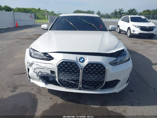 Aukcja sprzedaży 2025 Bmw 430i Gran Coupe, vin: WBA23FB06SFU07298, numer aukcji: 45641398